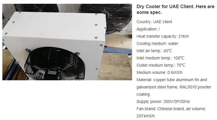 Well Design All Equipment for Immersion Cooling Aerial Cooler